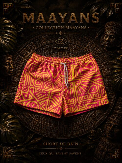 SHORT DE BAIN MAAYANS —FRAMBOISE EDITION
Collection MAAYANS — ODLC