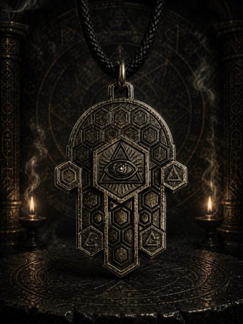 YAD TOBBACO JAGUAR - LA MAIN DE LA CONNAISSANCE PENTACLE SALOMONIEN DE PROTECTION, DE TRANSMISSION ET DE DISCERNEMENT