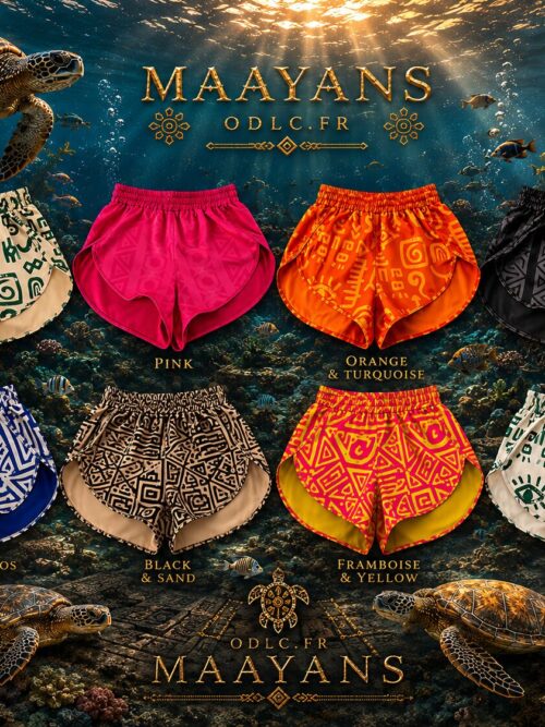 Le Short Maayans- choix de couleur a l’unité