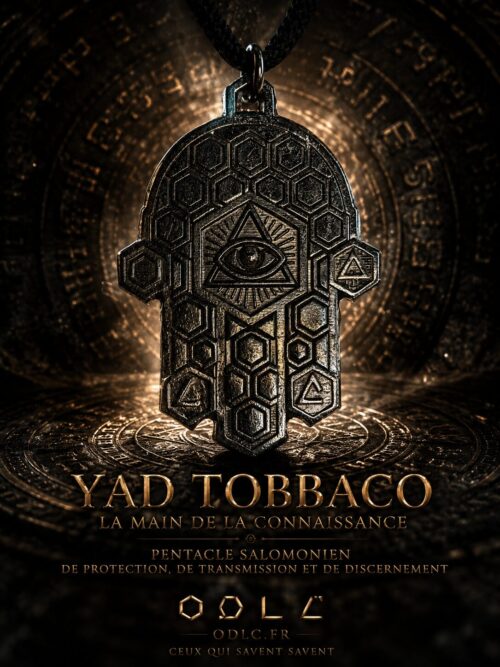 YAD TOBBACO JAGUAR - LA MAIN DE LA CONNAISSANCE PENTACLE SALOMONIEN DE PROTECTION, DE TRANSMISSION ET DE DISCERNEMENT