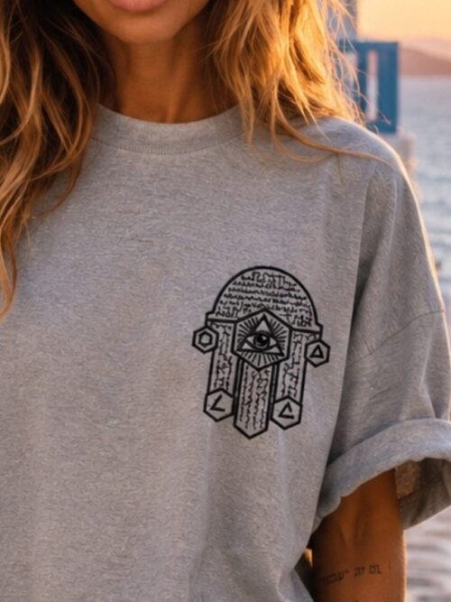 THE HAND TEE —GREY / BLACK EDITION
ÉDITION LIMITÉE —Main DE LA CONNAISSANCE