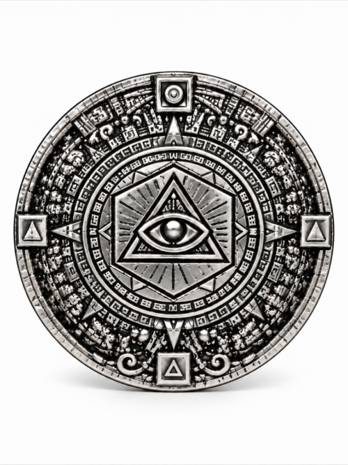 OLLIN — THE EYE OF TIME
LA PIÈCE ORACLE DU CYCLE DE VIE — À LIRE AVEC L’ŒIL DE LA VÉRITÉ- Silver