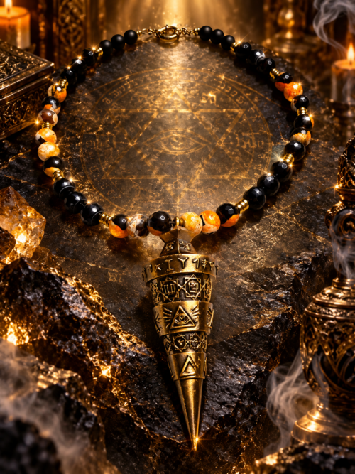 THE EYE OF TRUTH — GOLDEN ORACLE
L’ŒIL DE LA VÉRITÉ — RITUEL DES TROIS ŒUFS EN TRIANGLE -
LA FLÈCHE DE LA VÉRITÉ • GOLD EDITION- PENDULUM MYSTIQUE ET KABBALISTIQUE