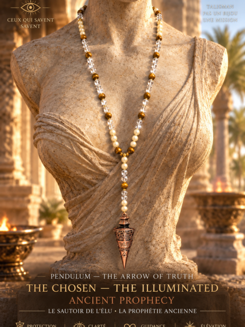 THE CHOSEN — THE ILLUMINATED
ANCIENT PROPHECY
LE SAUTOIR DE L’ÉLU • LA PROPHÉTIE ANCIENNE