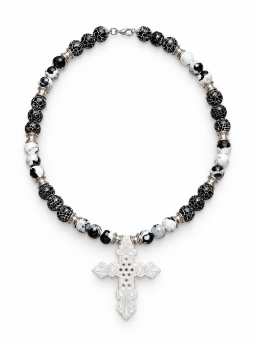 SALOMON CROSS — WHITE MAJESTÉ
LA CROIX DE LA MAJESTÉ ÉTERNELLE-PENTACLE KABBALISTIQUE