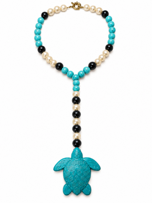 MAAYANS — THE AZURE MATRIX — La Matrice Turquoise- Sea Turtle-TALISMAN KABBALISTIQUE